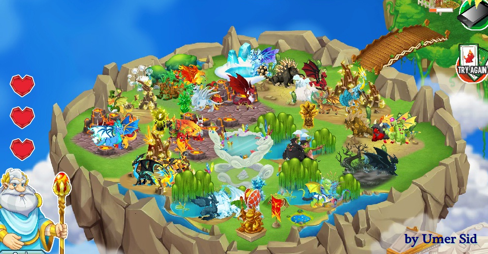 dragon city dream islands